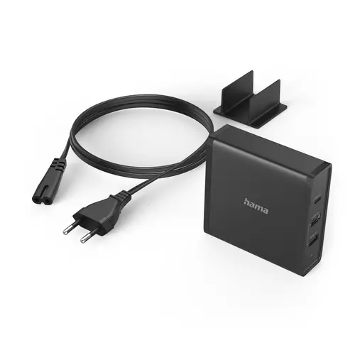 Stație de încărcare pentru laptop/telefon cu 3 porturi, USB-C / USB-A (PD), 5-20V/65W - 3