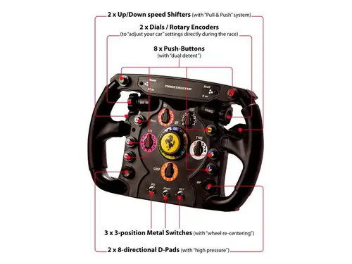 Волан THRUSTMASTER, Ferrari F1 Wheel Add-On, серия  Ferrari - image 2