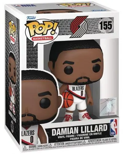 Фигурка Funko Portland Trail Blazers POP! NBA Damian Lillard Vinyl #155 - image 1