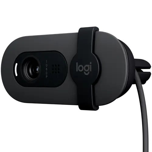 Cameră web, Logitech Brio 100 Full HD Webcam - GRAPHITE - USB - N/A - EMEA28-935 - 4