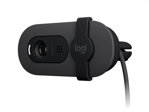 Уебкамера, Logitech Brio 100 Full HD Webcam - GRAPHITE - USB - N/A - EMEA28-935 - image 3