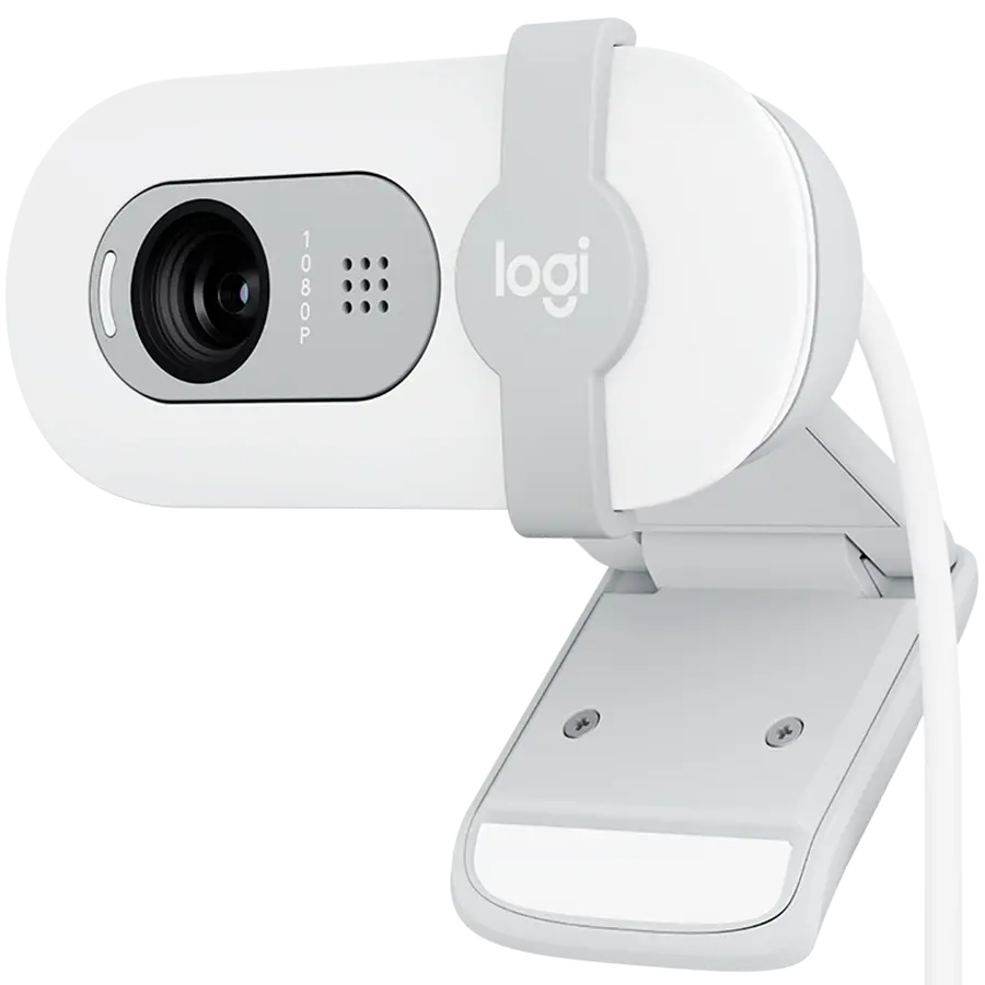 Κάμερα web, Logitech Brio 100 Full HD Webcam - OFF-WHITE - USB - N/A - EMEA28-935 - WEBCAM - image 1