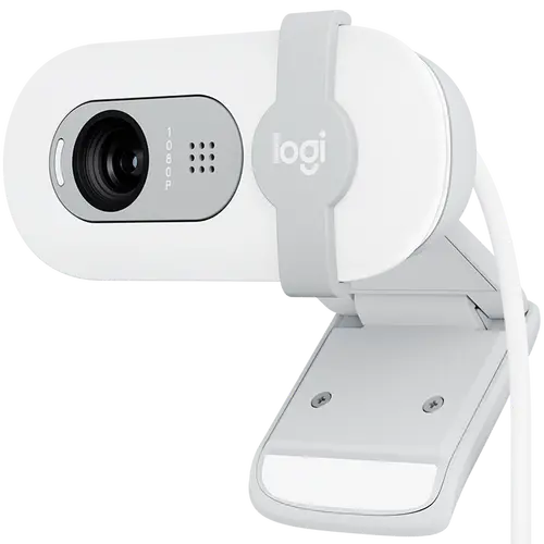 Cameră web, Logitech Brio 100 Full HD Webcam - OFF-WHITE - USB - N/A - EMEA28-935 - WEBCAM - 2