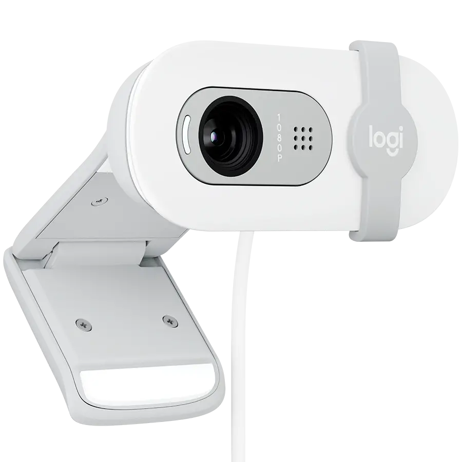 Cameră web, Logitech Brio 100 Full HD Webcam - OFF-WHITE - USB - N/A - EMEA28-935 - WEBCAM - image 2