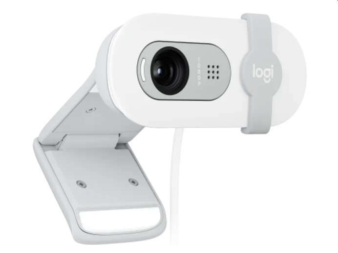 Уебкамера, Logitech Brio 100 Full HD Webcam - OFF-WHITE - USB - N/A - EMEA28-935 - WEBCAM - image 2