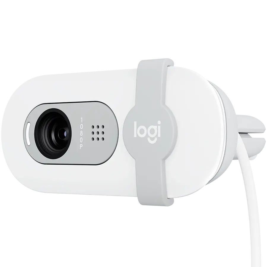 Cameră web, Logitech Brio 100 Full HD Webcam - OFF-WHITE - USB - N/A - EMEA28-935 - WEBCAM - image 3