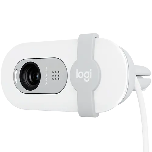 Cameră web, Logitech Brio 100 Full HD Webcam - OFF-WHITE - USB - N/A - EMEA28-935 - WEBCAM - 4