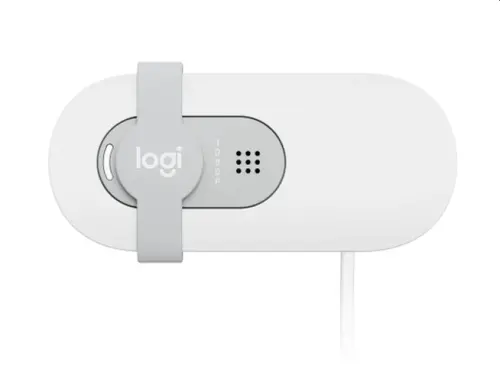 Cameră web, Logitech Brio 100 Full HD Webcam - OFF-WHITE - USB - N/A - EMEA28-935 - WEBCAM - 5