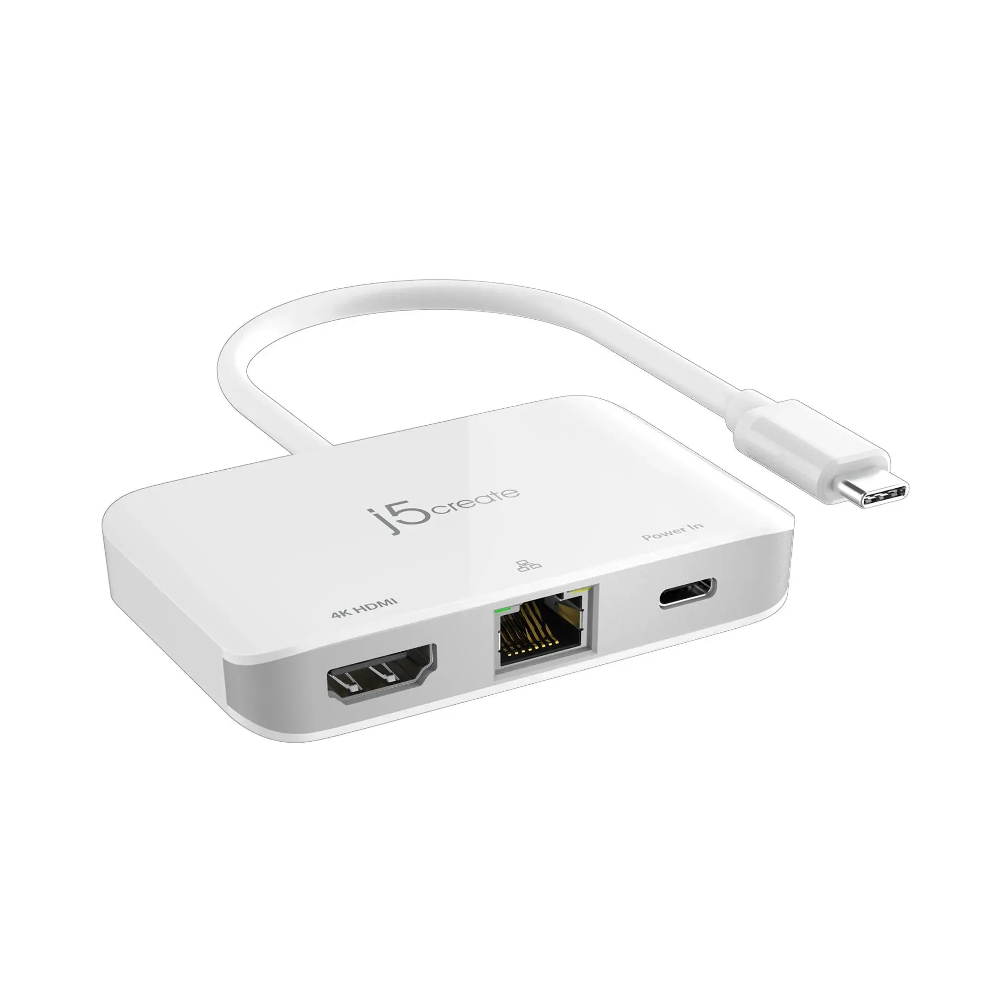 Adaptor de rețea/hub/ j5create JCA351, Gigabit, 4K HDMI - image 1