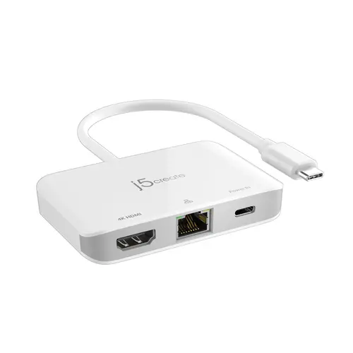Προσαρμογέας δικτύου/hub/ j5create JCA351, Gigabit, 4K HDMI - 2