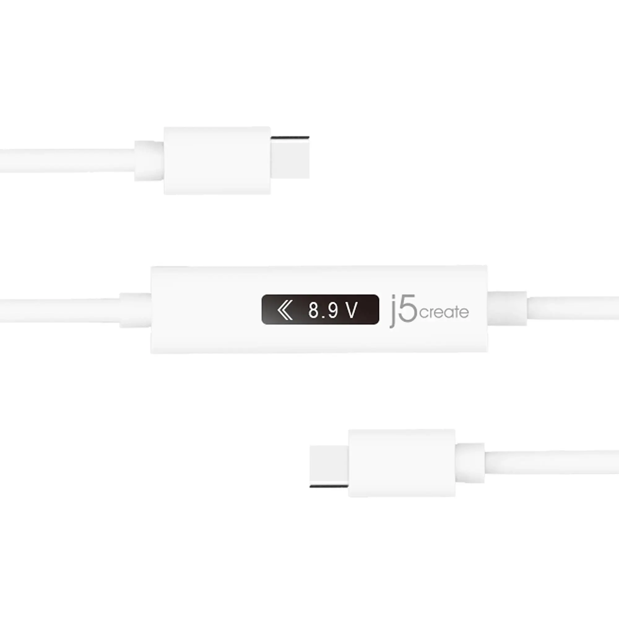 Cablu de încărcare j5create JUCP14, Măsurător de putere, USB-C - image 2