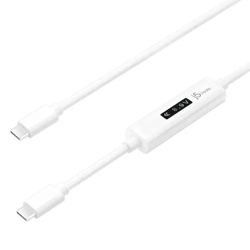 Cablu de încărcare j5create JUCP14, Măsurător de putere, USB-C - 1