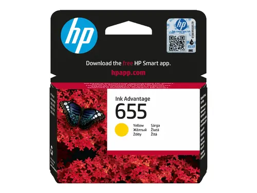 HP 655 ink cartridge yellow standard capacity 600 pages 1-pack - image 10