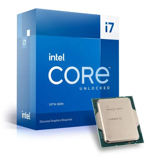 Процесор Intel Raptor Lake i7-13700 8P+8E Cores 2.10 GHz (Up to 5.2GHz) 30MB, 65W, LGA1700, BOX