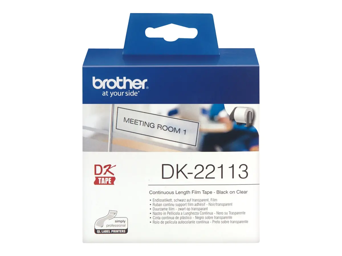Хартия BROTHER лента непрекъсната 62mm x 15.24m for QL-5xx - image 2