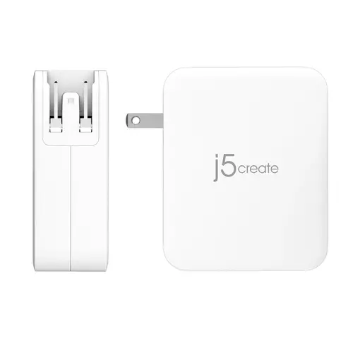 Мрежово зарядно j5create JUP43130E 130W, 4 порта, USB-C, USB-A - image 3