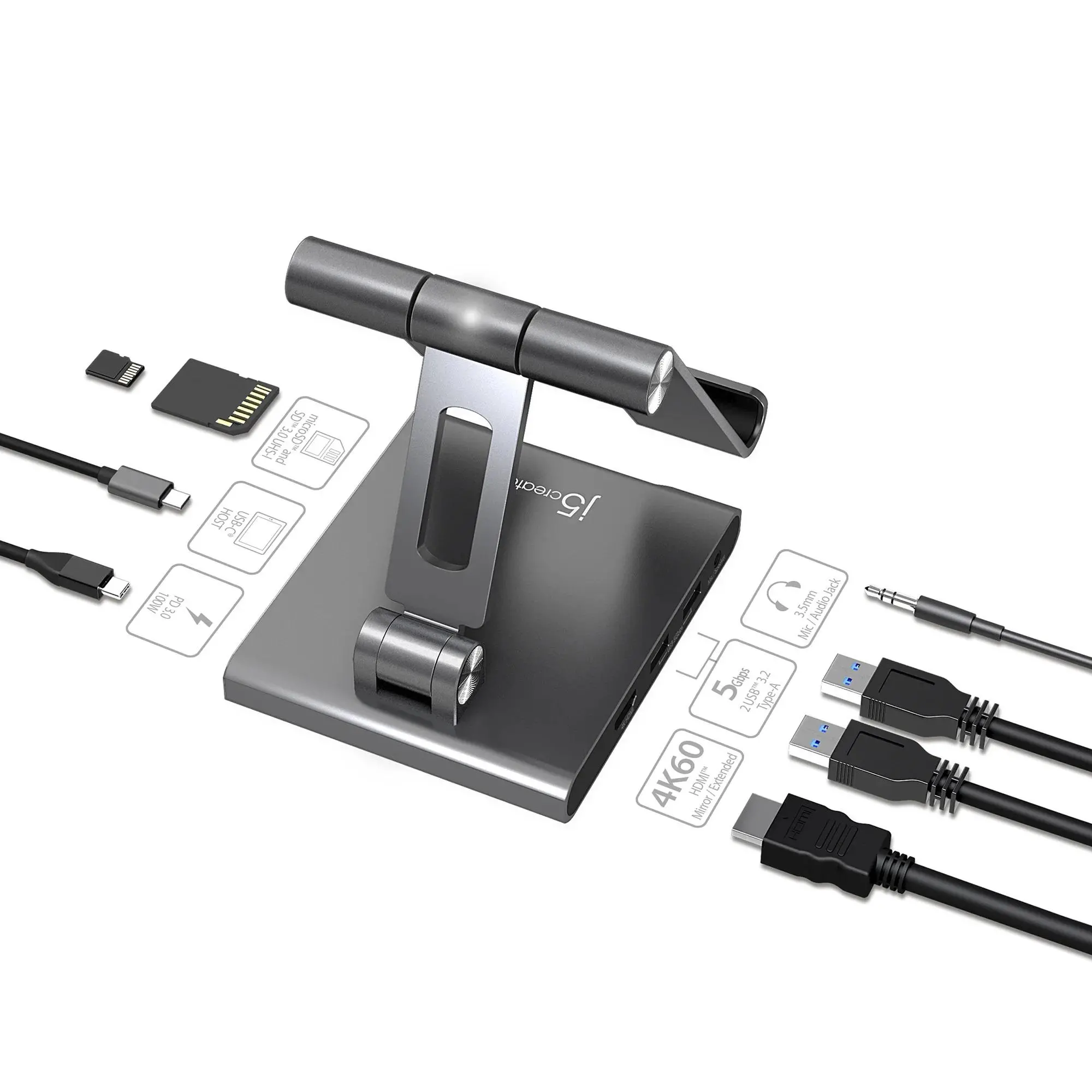 Поставка с докинг станция j5create JTS224, За iPad Pro - image 3