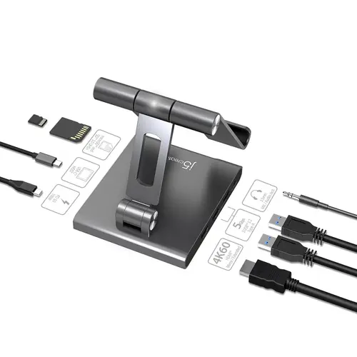 Βάση με docking station j5create JTS224, Για iPad Pro - 4