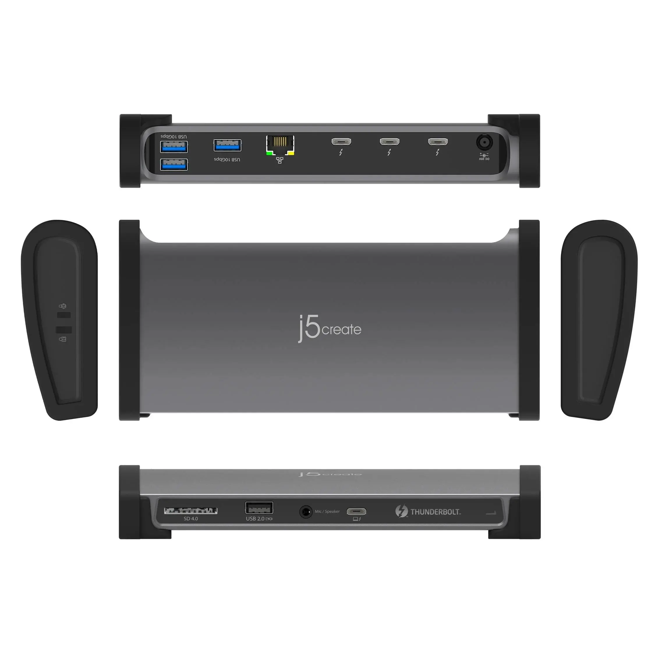Докинг станция j5create JTD562, Thunderbolt 4, USB-C, 8K - image 4