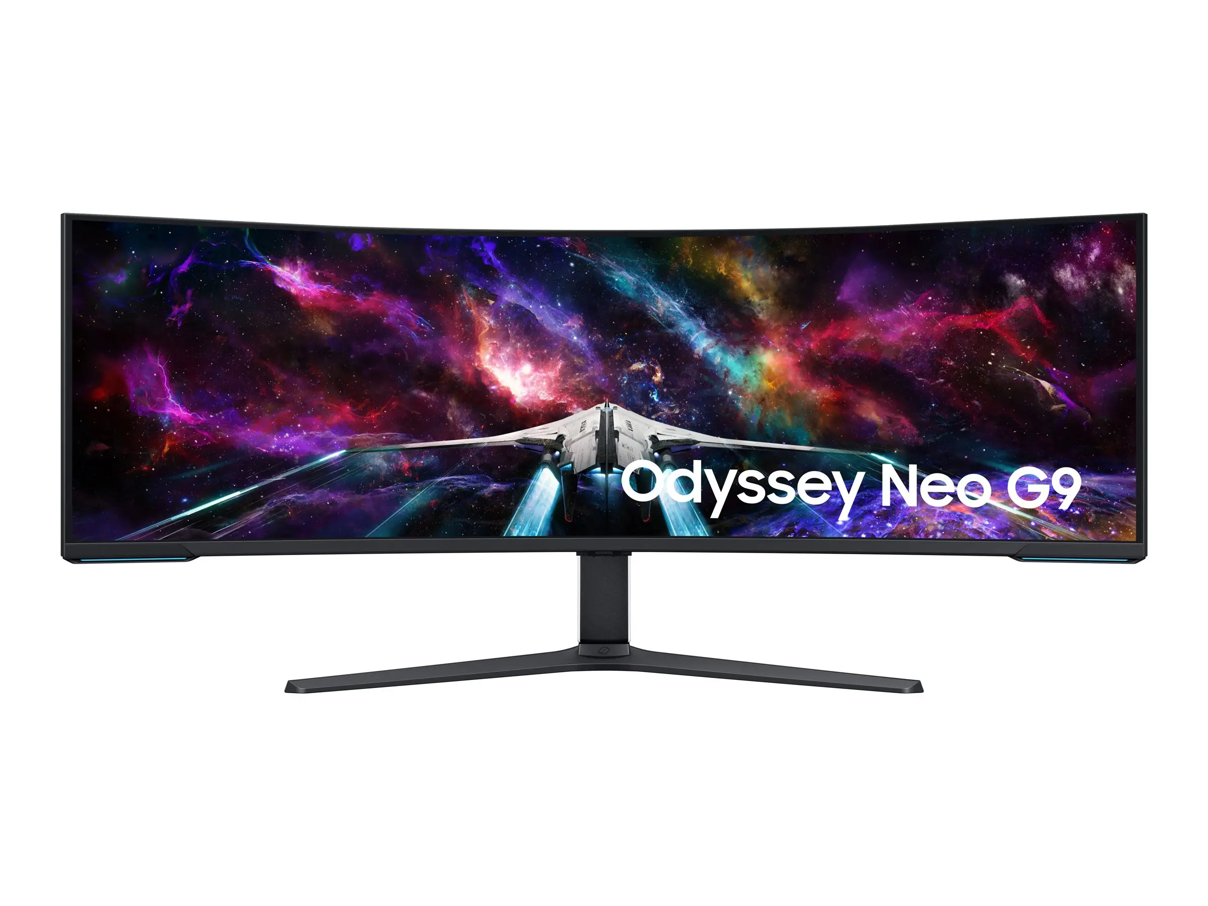 Монитор, Samsung LS57CG952, 57" Odyssey Neo G95NC 57" Quantum Mini-LED Dual UHD, 7680x2160, 240Hz 1ms, HDMI, USB Hub, White/Black