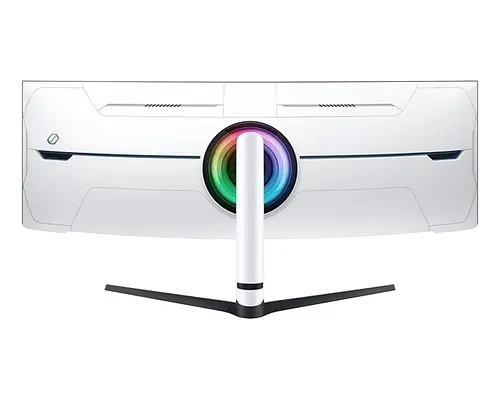 Монитор, Samsung LS57CG952, 57" Odyssey Neo G95NC 57" Quantum Mini-LED Dual UHD, 7680x2160, 240Hz 1ms, HDMI, USB Hub, White/Black - image 14