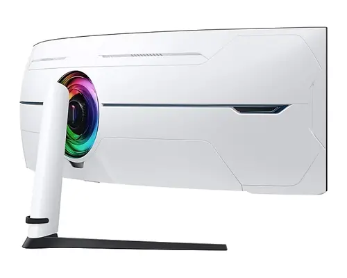 Монитор, Samsung LS57CG952, 57" Odyssey Neo G95NC 57" Quantum Mini-LED Dual UHD, 7680x2160, 240Hz 1ms, HDMI, USB Hub, White/Black - image 15