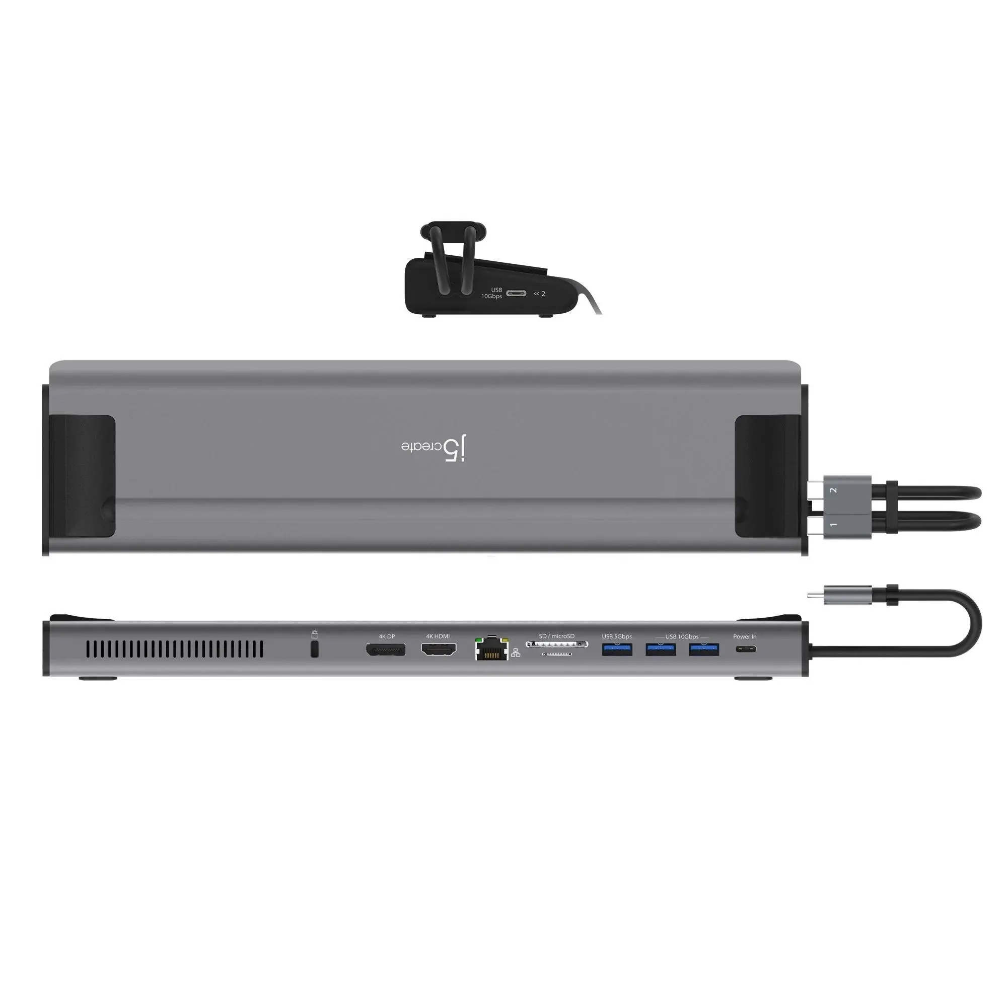 Докинг станция j5create JCD552, M.2 NVMe, USB-C Gen 2 - image 2