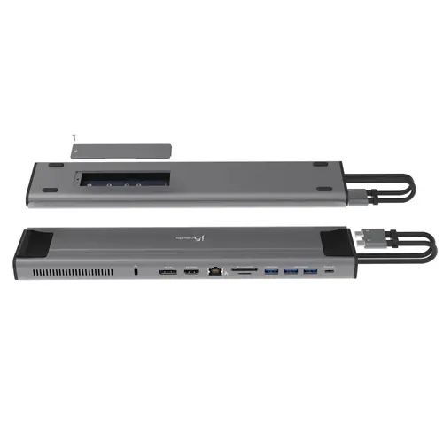 Docking station j5create JCD552, M.2 NVMe, USB-C Gen 2 - 1