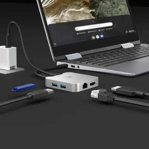 Докинг станция j5create JCD391 4K60 Elite USB-C PD, USB-A, HDMI, RJ-45 - image 7