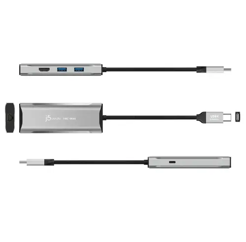 Докинг станция j5create JCD392 100W, USB-C, 10Gbps, 4K60 - image 5