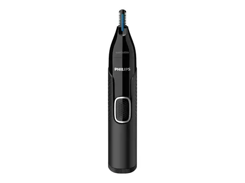 Philips Trimmer pentru nas Nosetrimmer 100 rezistent la apă, sistem de protecție pe două fețe Dual-sided Protective Guard, baterie AA inclusă - 2