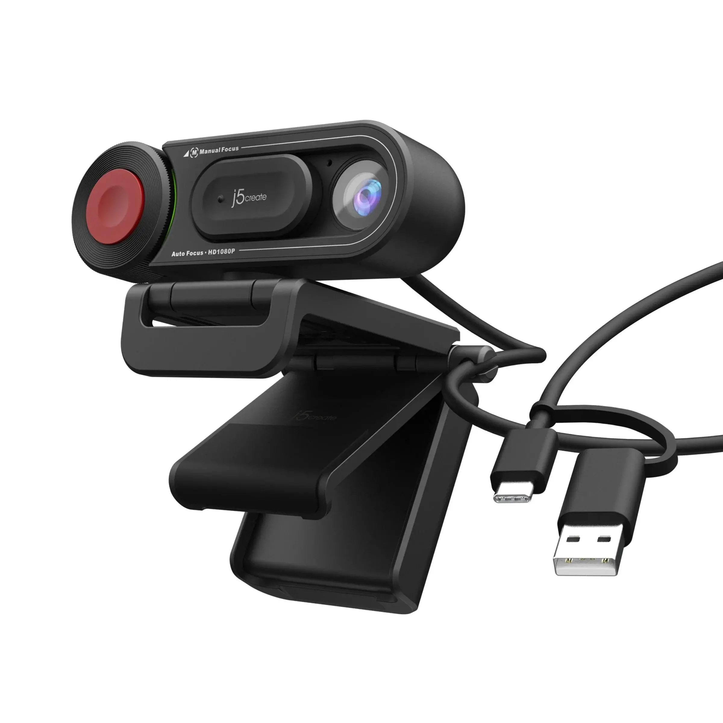 Κάμερα Web j5create JVU250, FULL HD, Μικρόφωνο, Αυτόματη και χειροκίνητη εστίαση