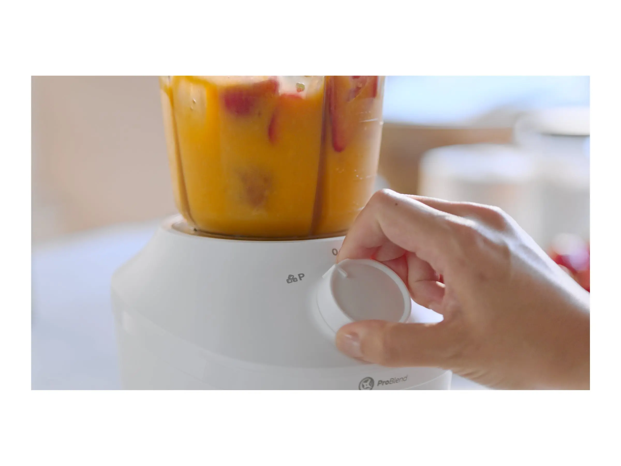 PHILIPS Blender Series 3000 450W ProBlend Capacitate maximă de 1.9L alb - image 2