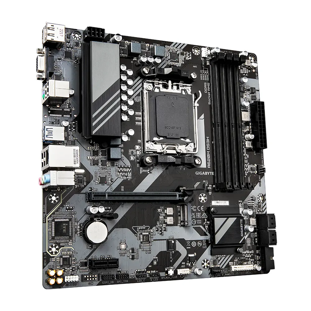 Дънна платка GIGABYTE A620M DS3H socket AM5 - image 1
