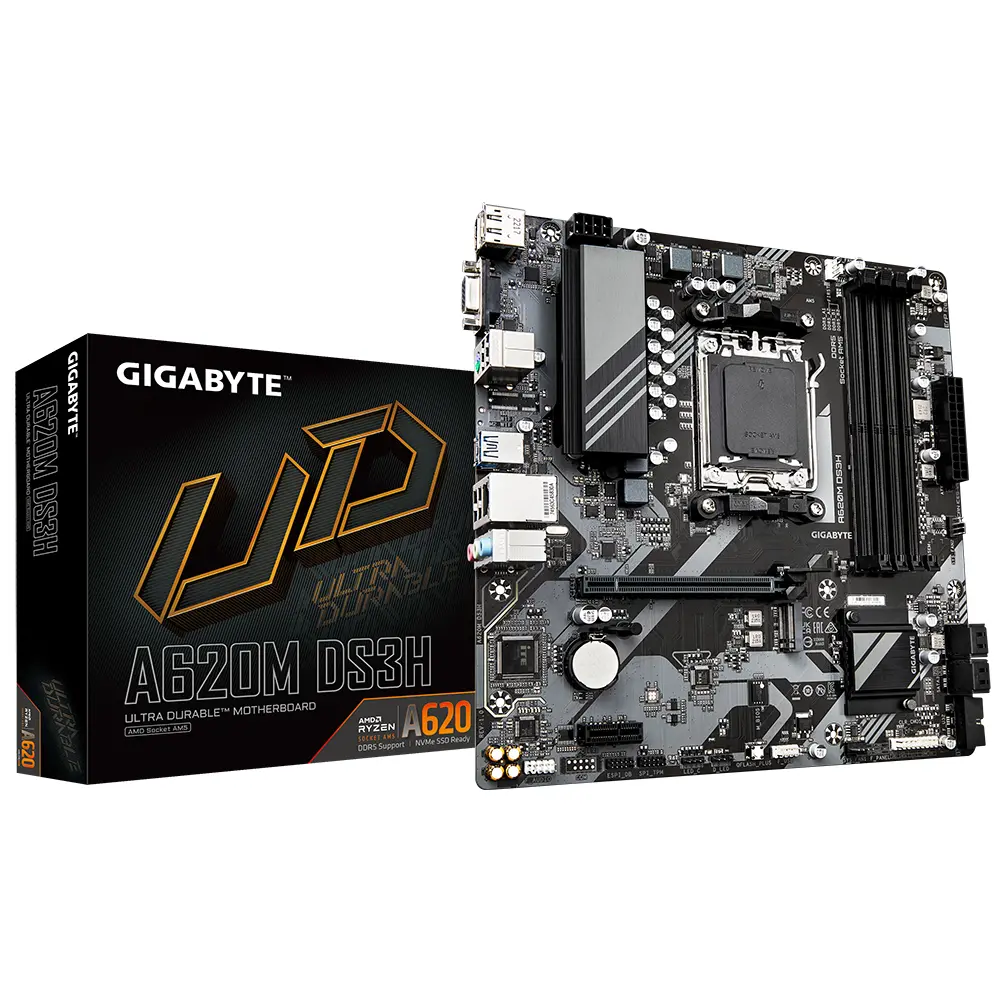 Дънна платка GIGABYTE A620M DS3H socket AM5 - image 4