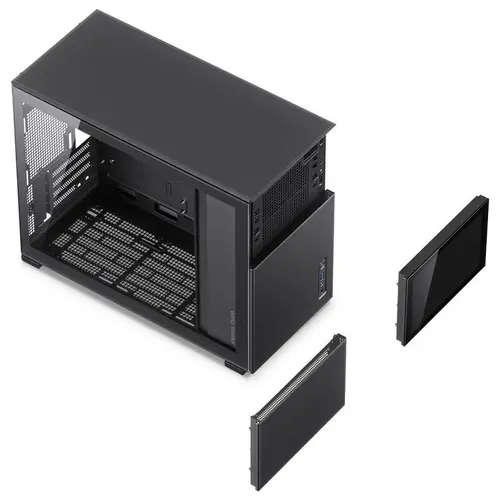 Кутия Jonsbo D31 Mesh Screen TG, mATX, Черен - image 7