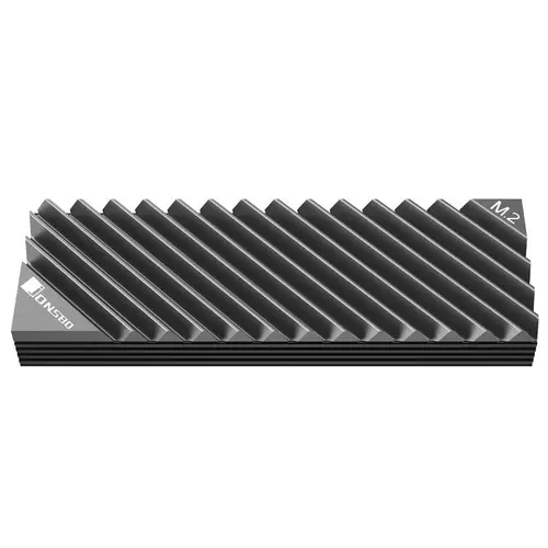 Cooler pasiv Jonsbo M.2 SSD, cu aripioare, Gri - 1