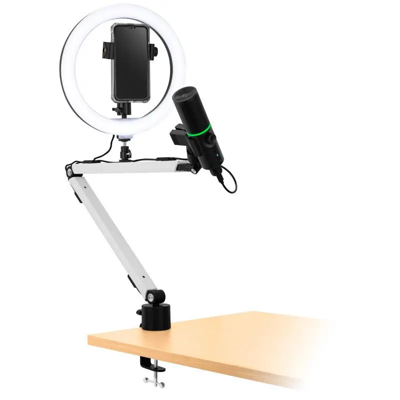 Suport pentru microfon Streamplify Mount Arm, Alb - image 2