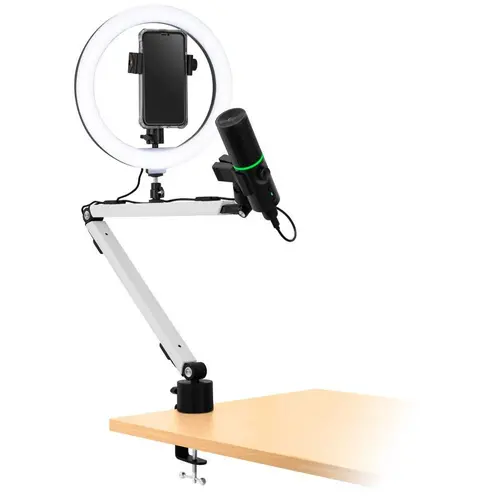 Suport pentru microfon Streamplify Mount Arm, Alb - 3