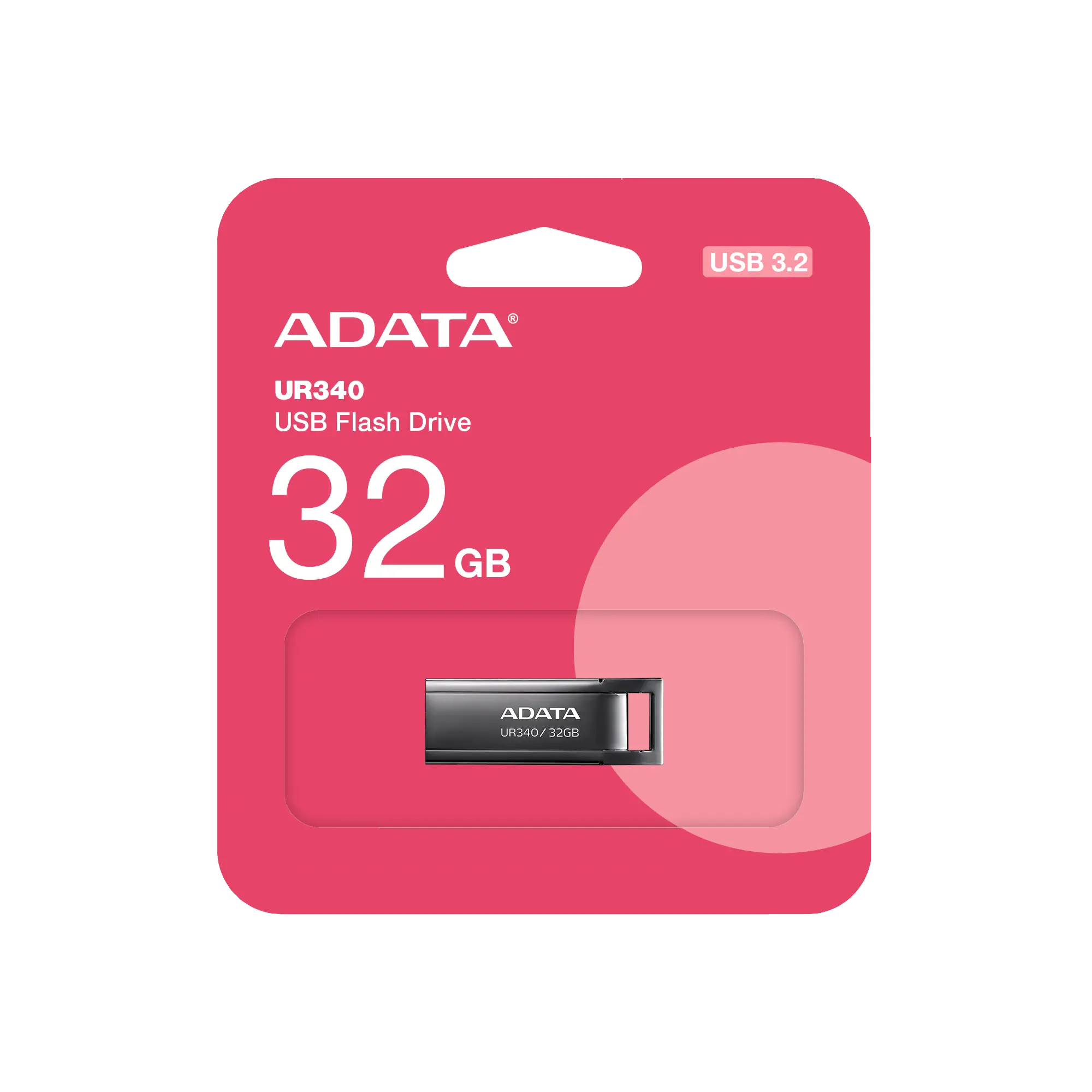 Памет, ADATA UR340 32GB USB 3.2 Black