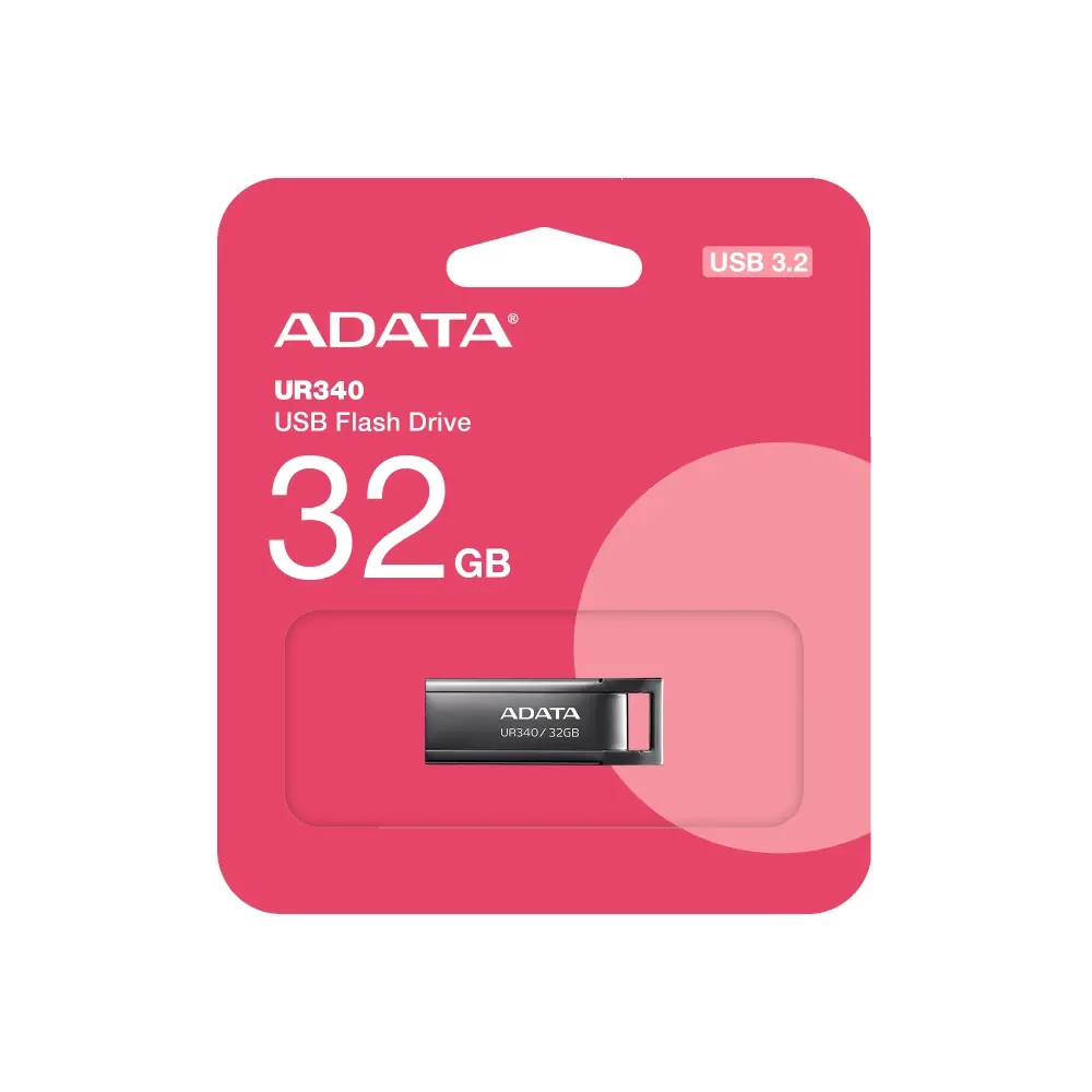 Memorie, ADATA UR340 32GB USB 3.2 Negru - image 4