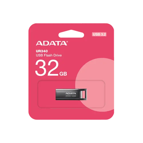 Памет, ADATA UR340 32GB USB 3.2 Black
