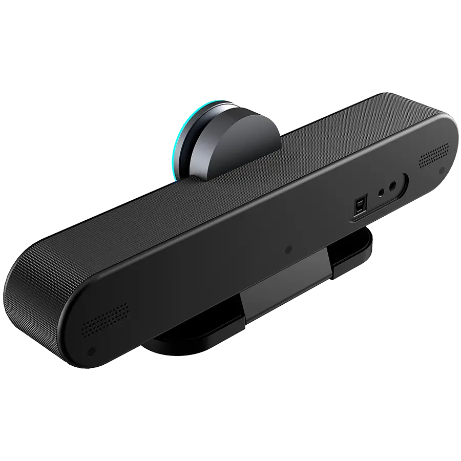 Prestigio Solutions Bară de colaborare pentru videoconferințe Gamma: 4K UHD, 8.5MP, 6 microfoane, 6m (rază), 2 x 5W, conectare prin USB Type-B - image 2