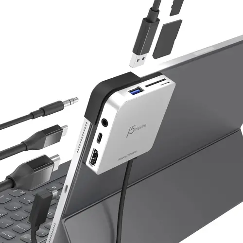 Докинг станция j5create JCD612, USB-C към 4K 60 Hz, HDMI, За iPad Pro - image 9