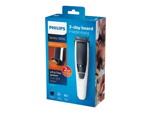 PHILIPSТример за брада Series 3000 1 мм прецизни настройки - image 6