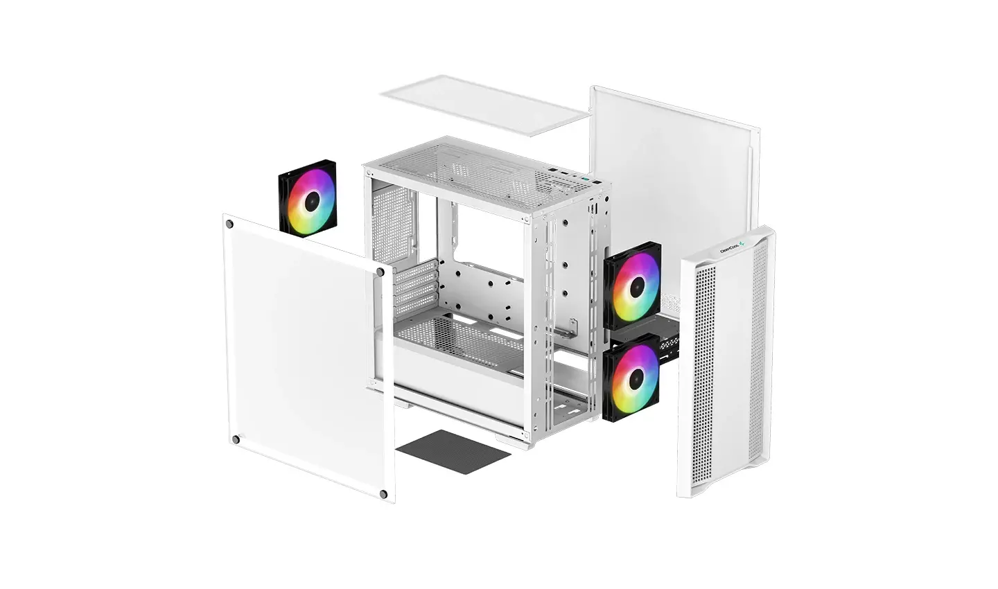 Кутия за компютър, DeepCool CC360 ARGB WH - image 11