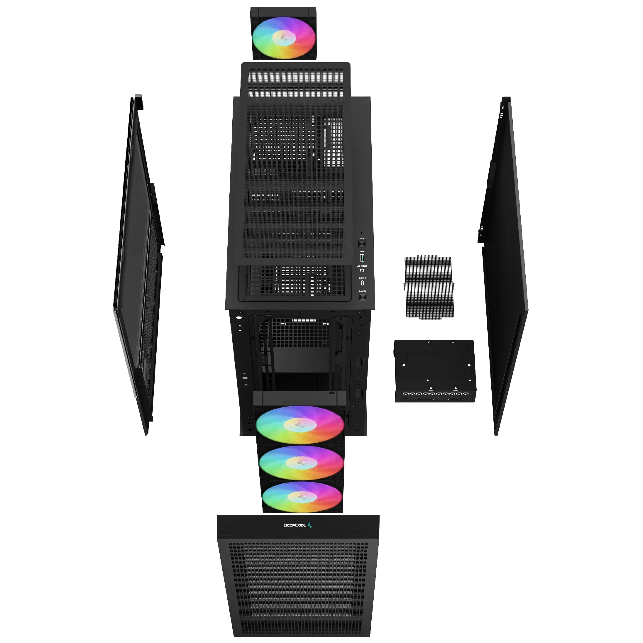 Кутия за компютър, DeepCool CH560 Digital - image 13
