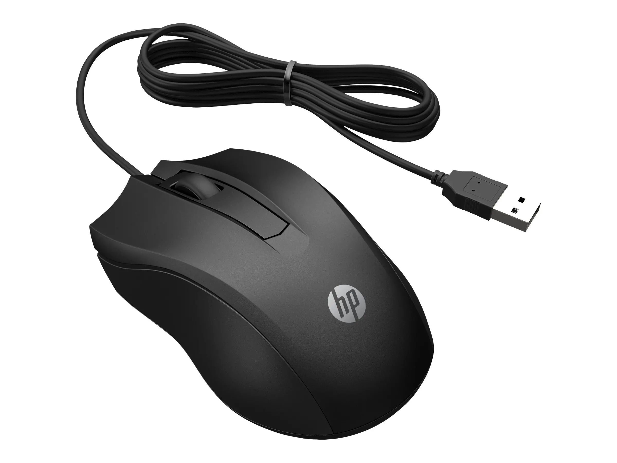 HP 100 BLK WRD Mouse - image 1