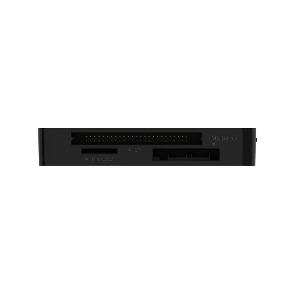 Четец за карти Silicon Power "All-in-One", SD/MMC, microSD, CF, MS Series, Черен - image 2