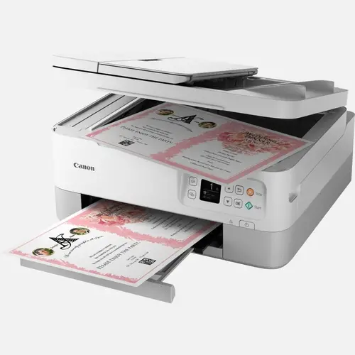 Мастилоструйно многофункционално устройство, Canon PIXMA TS7451a All-In-One, White - image 3